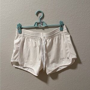 Raya Sun White Athletic Shorts